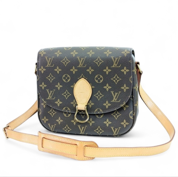 ✨️💎Authentic Louis Vuitton Saint Cloud Gm Crossbody Monogram Bag - Picture 15 of 16
